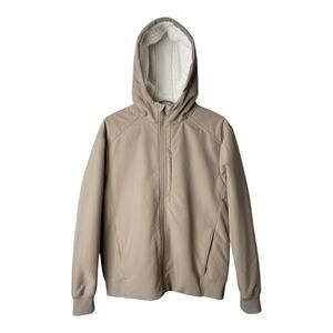Men's Soft Shell Fleece Jacket - All In Motion™ Tan M